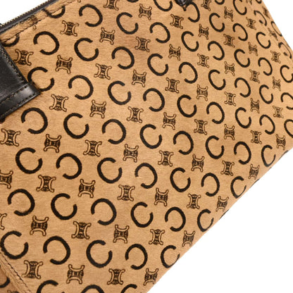 Celine * Brown C Macadam Tote Handbag