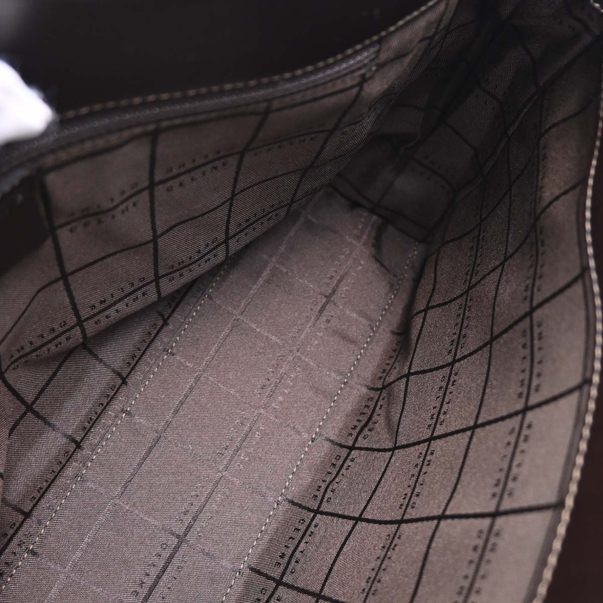 Celine * Brown C Macadam Tote Handbag