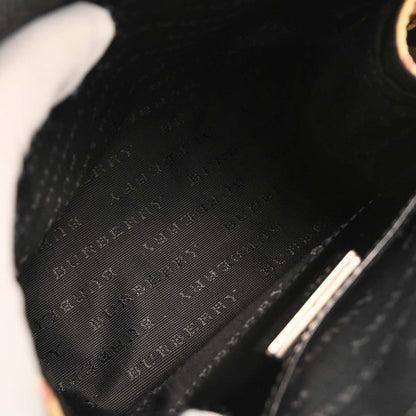 Burberry Beige PVC Burberry Check Handbag