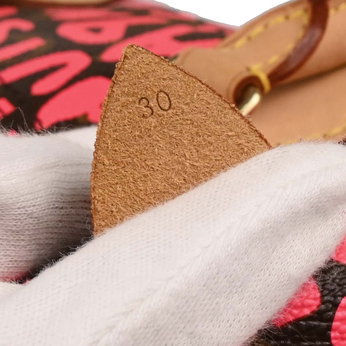 Louis Vuitton 2009 Pink Monogram Graffiti Speedy 30 Handbag M93704
