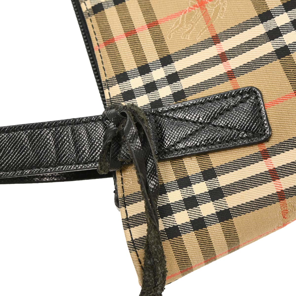 Burberrys Beige House Check Handbag