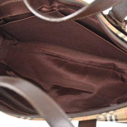 Burberrys Beige House Check Handbag
