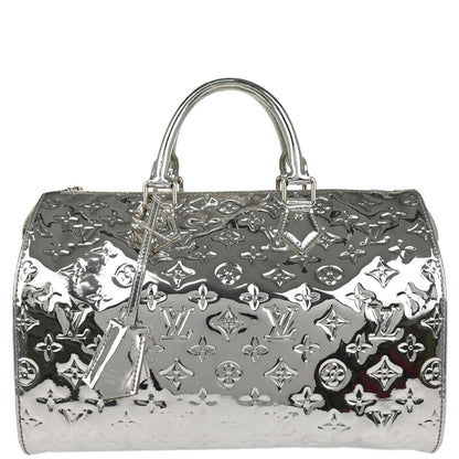 Louis Vuitton 2006 Silver Monogram Miroir Speedy 30 Handbag M95786