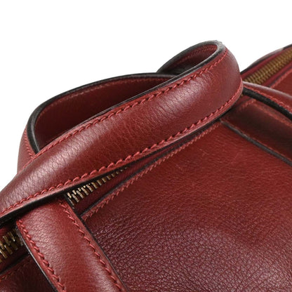 Hermes 1984 Rouge H Veau Graine RD 2way Shoulder Handbag