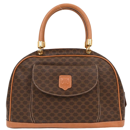 Celine Brown Macadam Handbag