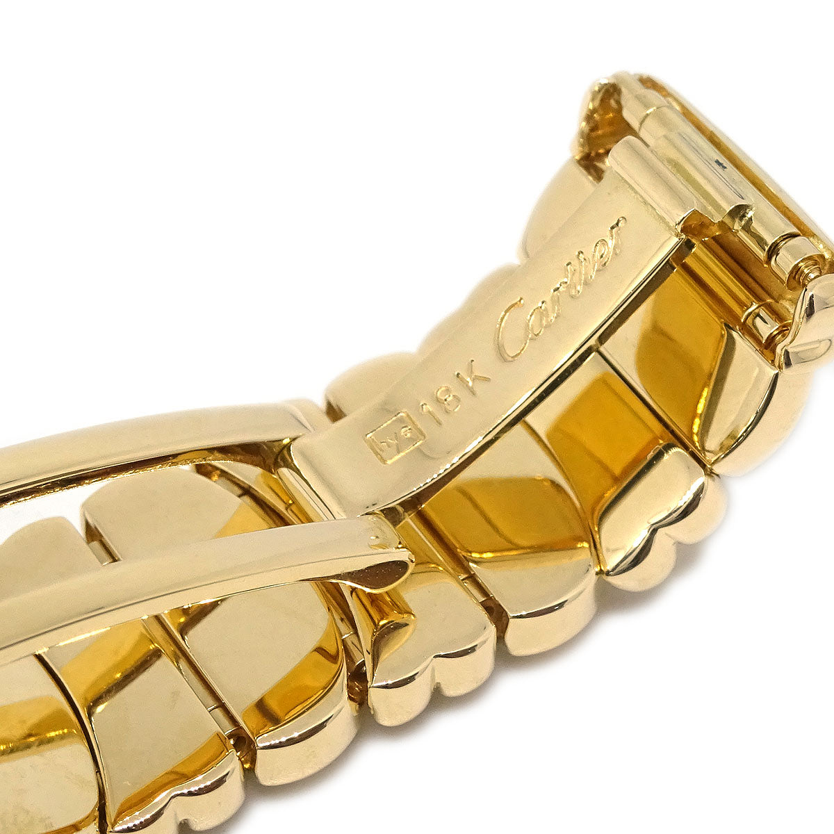 Cartier Baignoire Ref.1950 Quartz Watch 18KYG Diamond