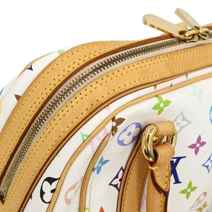 Louis Vuitton 2007 White Monogram Multicolor Priscilla Handbag M40096