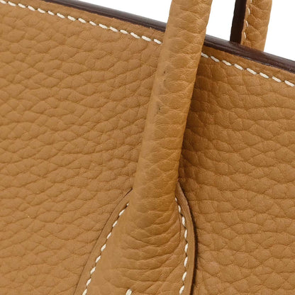 Hermes 2006 Natural Sable Fjord Birkin 35 Handbag