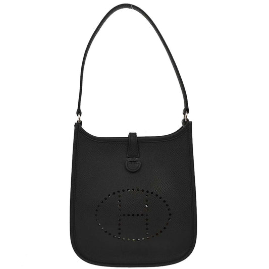 Hermes 2005 Black Epsom Evelyne TPM Handbag
