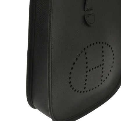 Hermes 2005 Black Epsom Evelyne TPM Handbag
