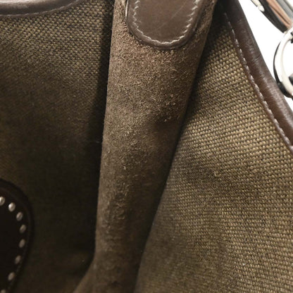 Hermes 2008 Ebene Toile H Chamonix Evelyne 2 29 PM Shoulder Bag