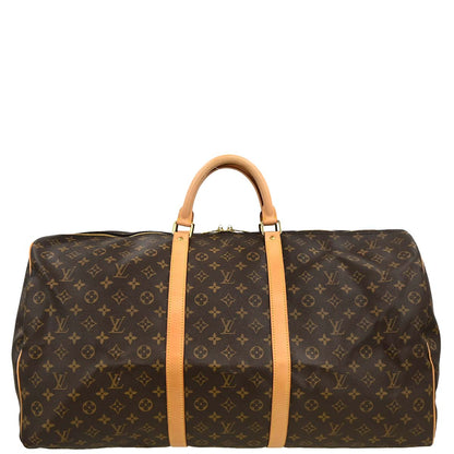 Louis Vuitton 2000 Monogram Keepall 60 Duffle Handbag M41422