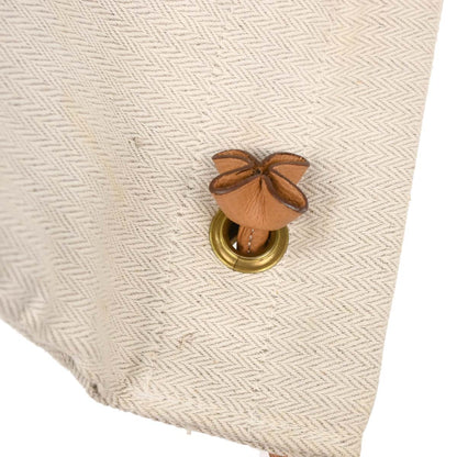 Hermes Beige Gold Toile Chevrons Aline GM Shoulder Bag