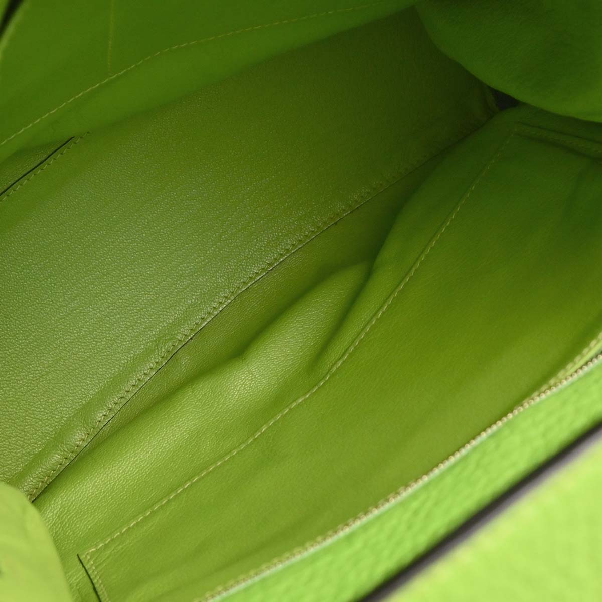 Hermes 2004 Apple Green Taurillon Clemence Kelly A Dos GM Backpack