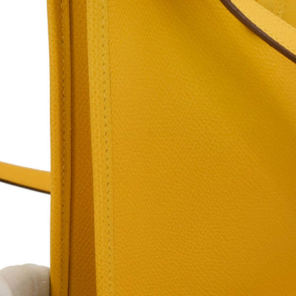 Hermes 2004 Jaune Epsom Evelyne TPM Shoulder Bag