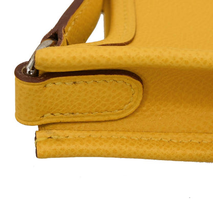 Hermes 2004 Jaune Epsom Evelyne TPM Shoulder Bag