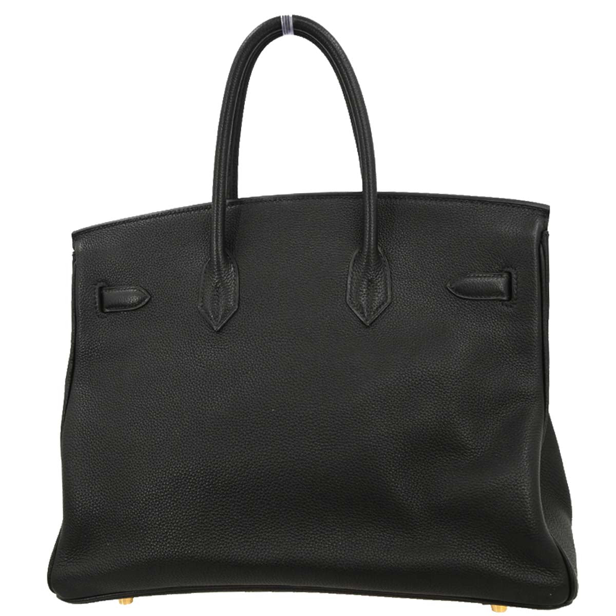 Hermes 2003 Black Togo Birkin 35 Handbag