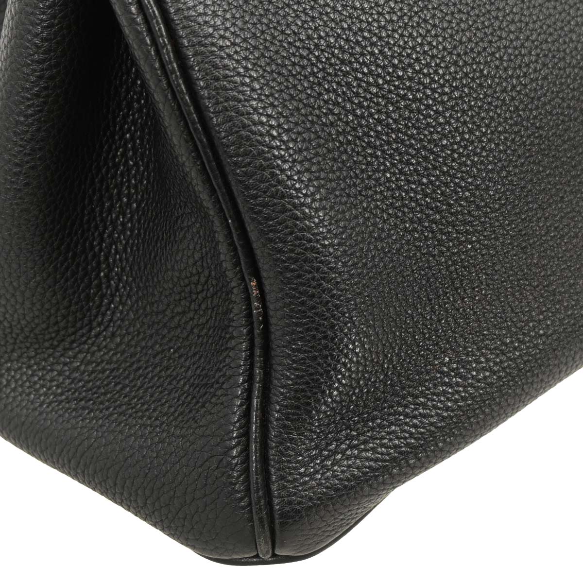 Hermes 2003 Black Togo Birkin 35 Handbag