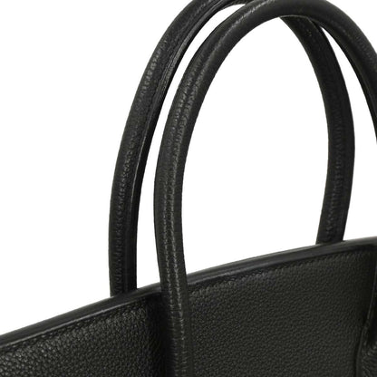 Hermes 2003 Black Togo Birkin 35 Handbag