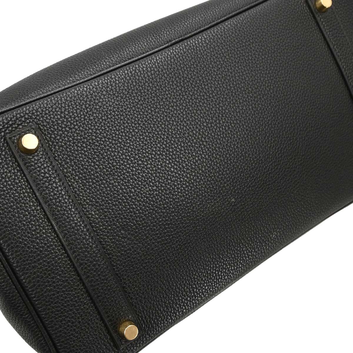 Hermes 2003 Black Togo Birkin 35 Handbag