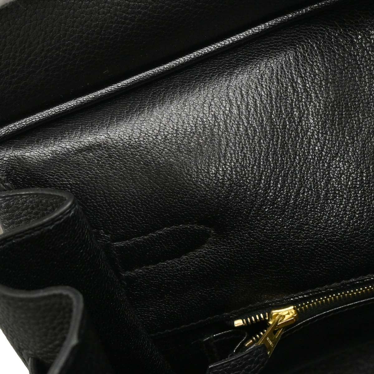 Hermes 2003 Black Togo Birkin 35 Handbag