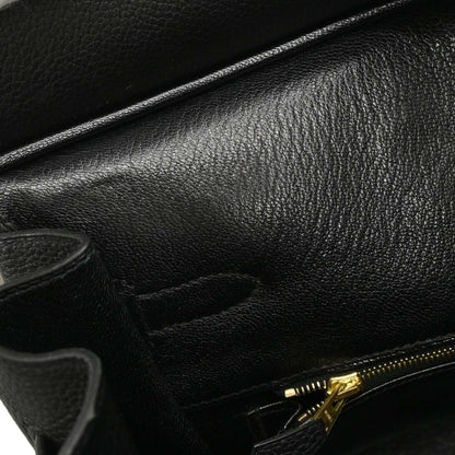 Hermes 2003 Black Togo Birkin 35 Handbag