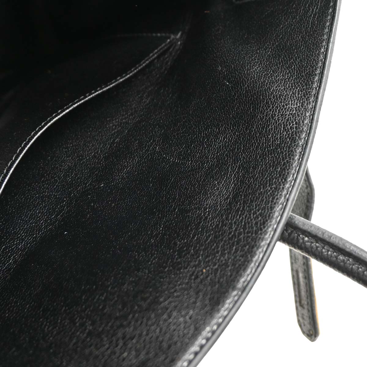 Hermes 2003 Black Togo Birkin 35 Handbag