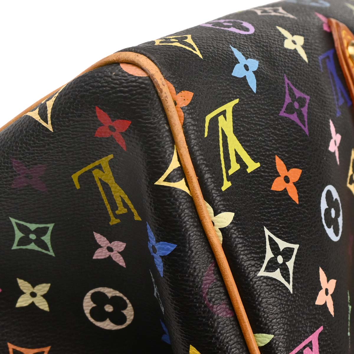 Louis Vuitton 2006 Black Monogram Multicolor Aurelia GM Tote Bag M40101