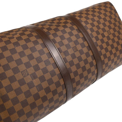 Louis Vuitton 2007 Damier Keepall Bandouliere 55 Duffle Bag N41414