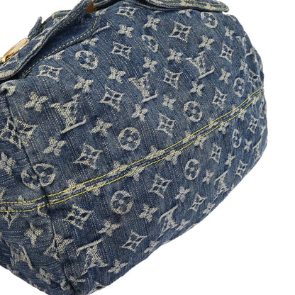 Louis Vuitton 2006 Blue Monogram Denim Sac a Dos GM Backpack M95056