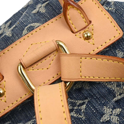 Louis Vuitton 2006 Blue Monogram Denim Sac a Dos GM Backpack M95056