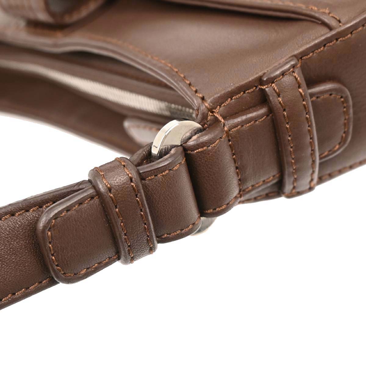 Loewe Brown Leather Handbag
