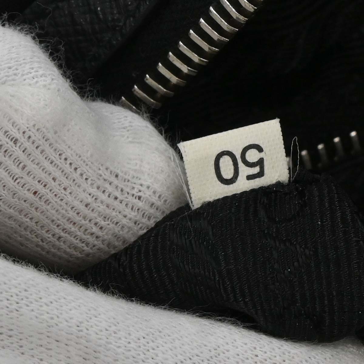 Prada Black Nylon Leather Handbag