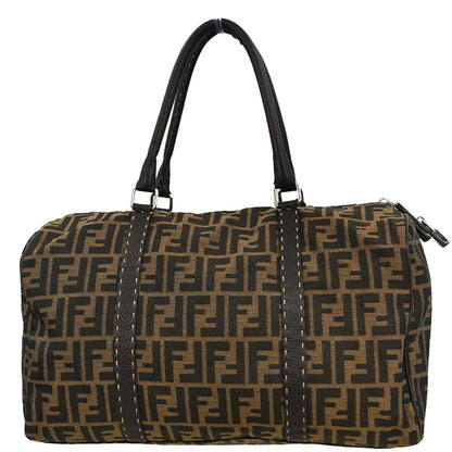 Fendi Brown Zucca Duffle Bag