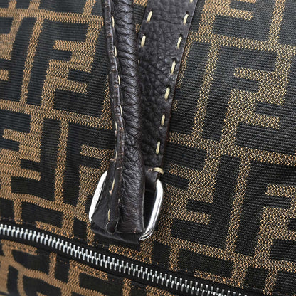 Fendi Brown Zucca Duffle Bag
