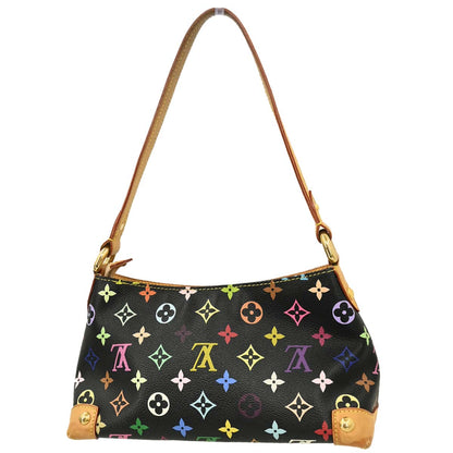 Louis Vuitton 2006 Black Monogram Multicolor Eliza Handbag M40099