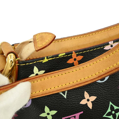 Louis Vuitton 2006 Black Monogram Multicolor Eliza Handbag M40099