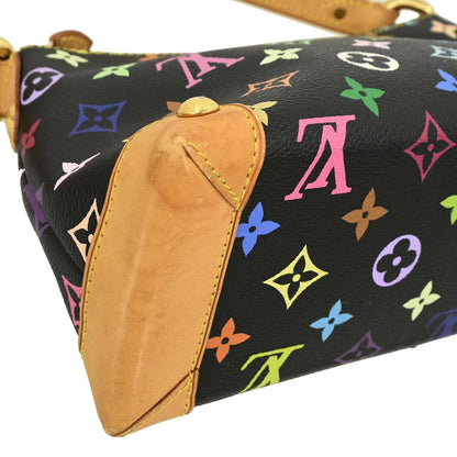 Louis Vuitton 2006 Black Monogram Multicolor Eliza Handbag M40099