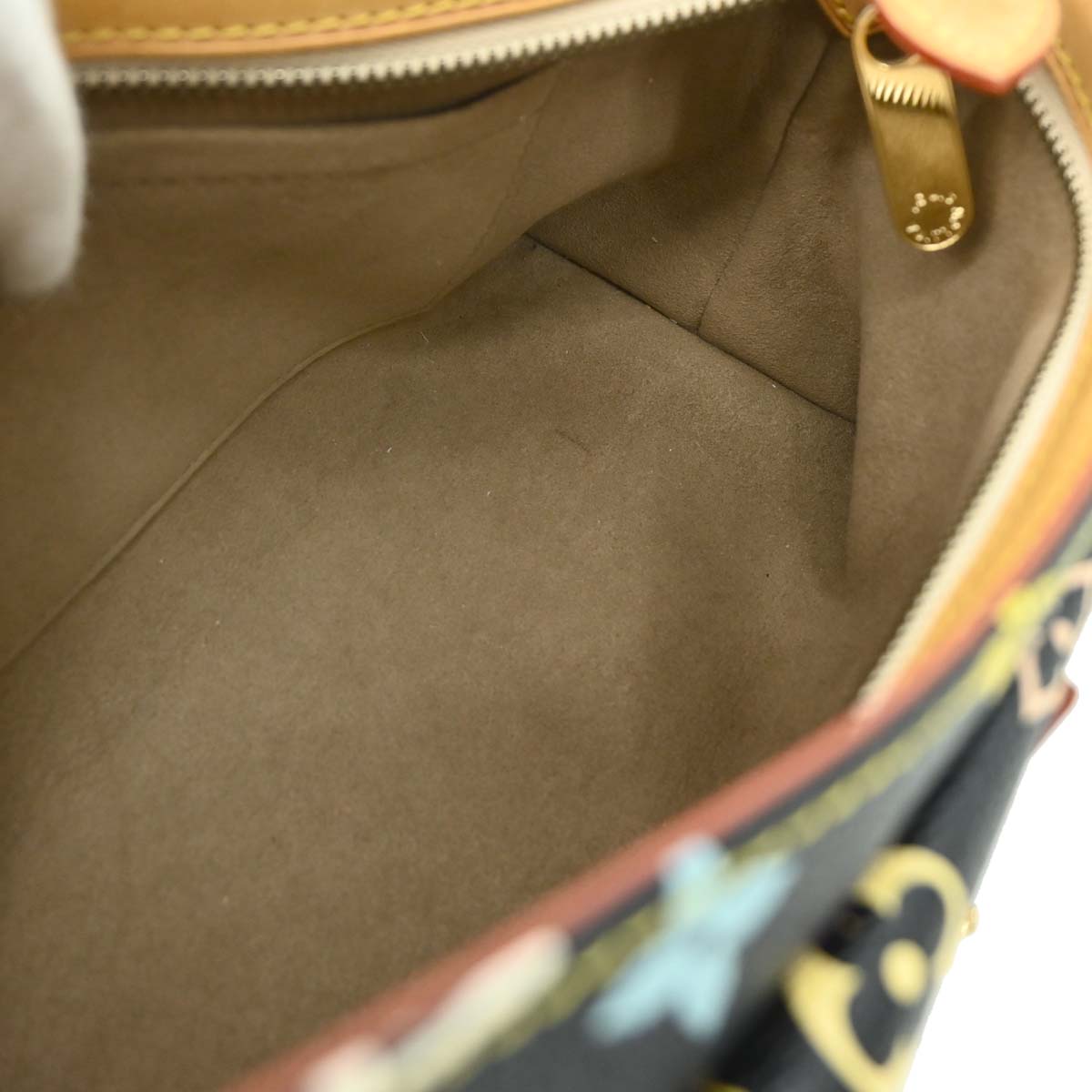 Louis Vuitton 2006 Black Monogram Multicolor Eliza Handbag M40099