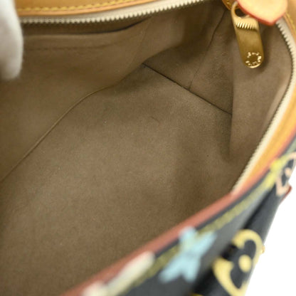 Louis Vuitton 2006 Black Monogram Multicolor Eliza Handbag M40099