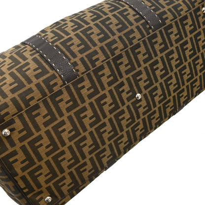 Fendi Brown Zucca Duffle Bag
