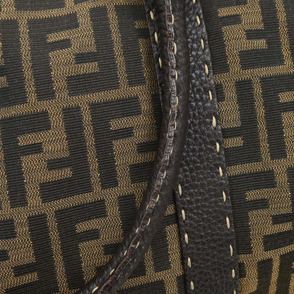 Fendi Brown Zucca Duffle Bag