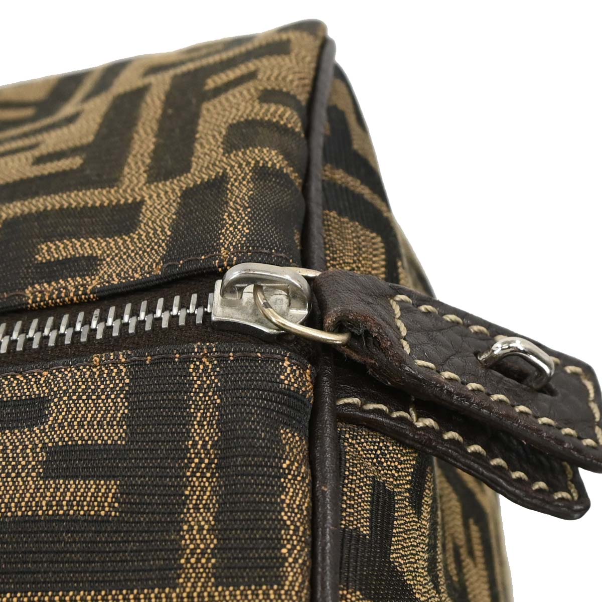 Fendi Brown Zucca Duffle Bag