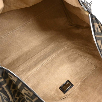 Fendi Brown Zucca Duffle Bag
