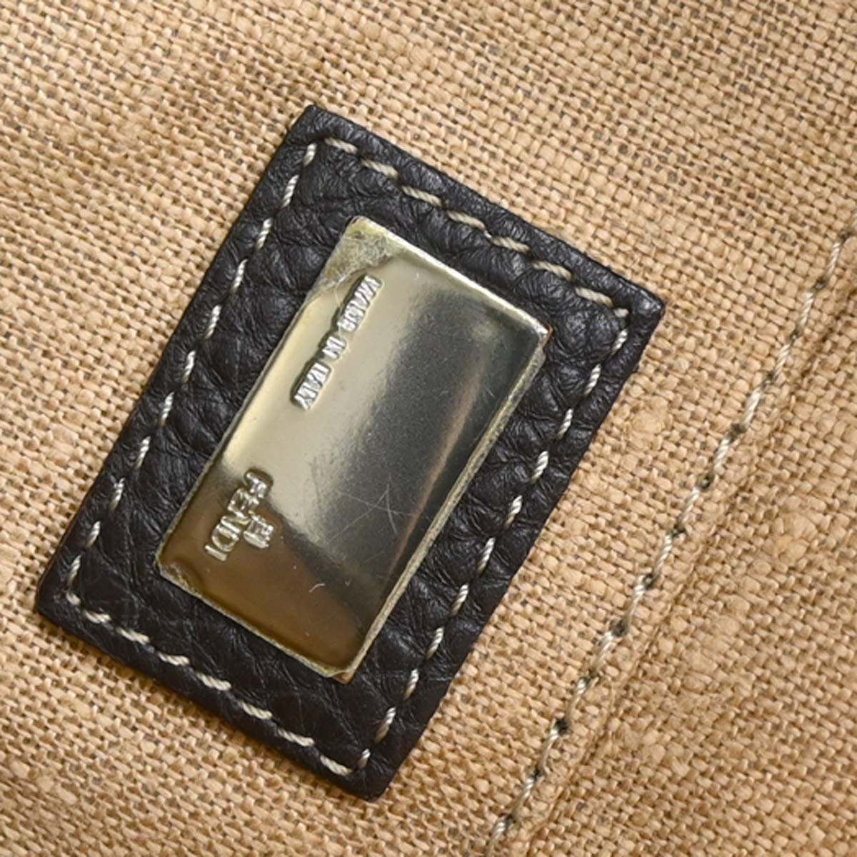 Fendi Brown Zucca Duffle Bag