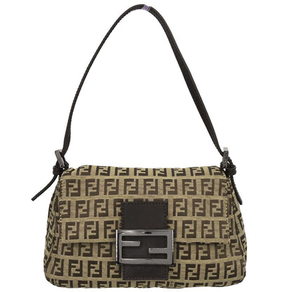 Fendi Brown Zucchino Handbag