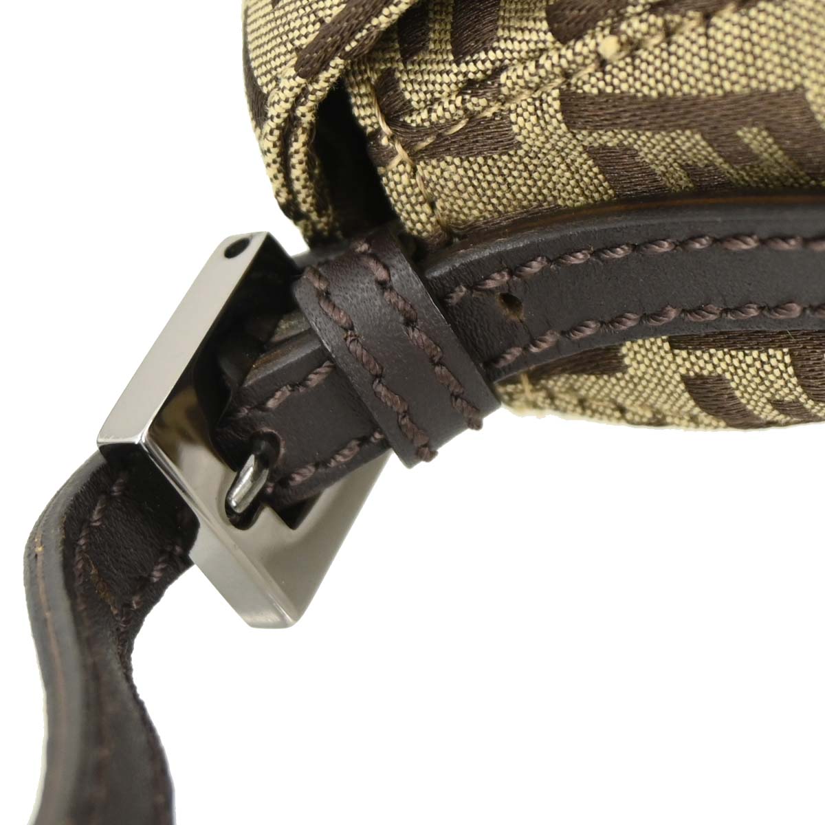 Fendi Brown Zucchino Handbag