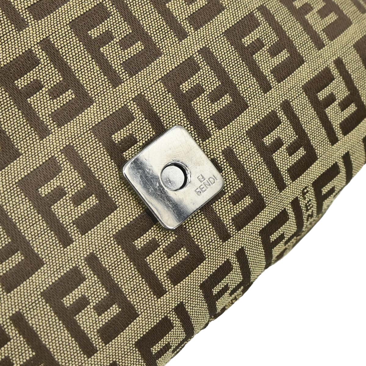 Fendi Brown Zucchino Handbag