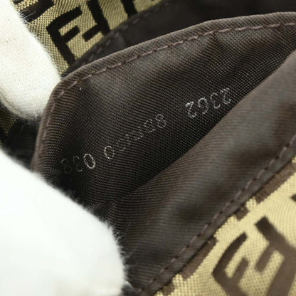 Fendi Brown Zucchino Handbag