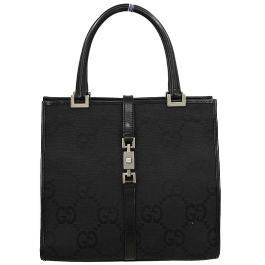 Gucci Black GG Jackie Handbag